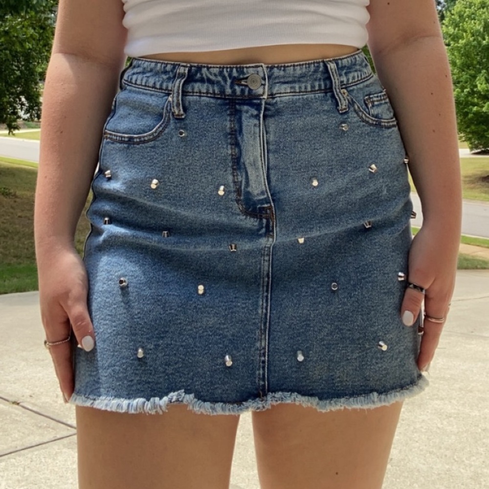 Radical Denim Skirt